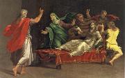 MAZZOLA BEDOLI, Girolamo The evangelist Johannes awakes Drusiana of the dead France oil painting artist